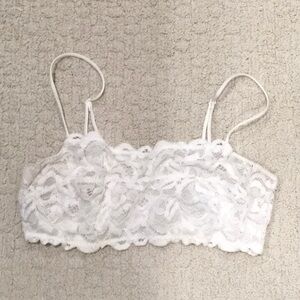 White Free People Lace Bralette